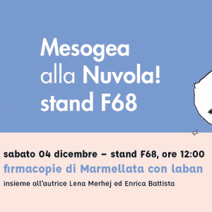 Mesogea alla fiera della piccola e media editoria «Più libri più liberi» di Roma